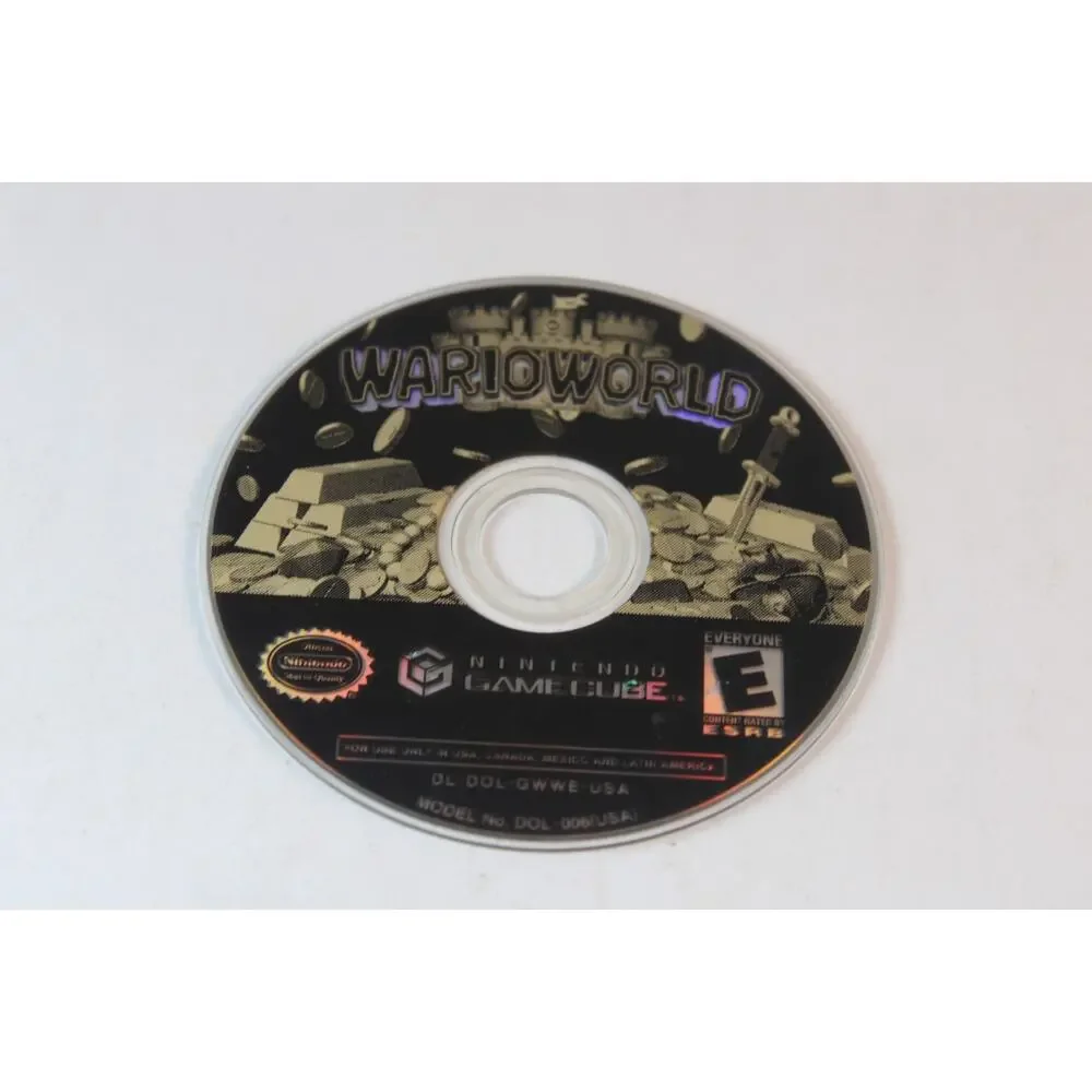 Wario World (Nintendo GameCube, 2003) Game Disc Only, Tested/Works